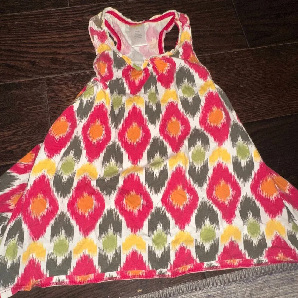Gymboree 2000s Y2K ikat Print top